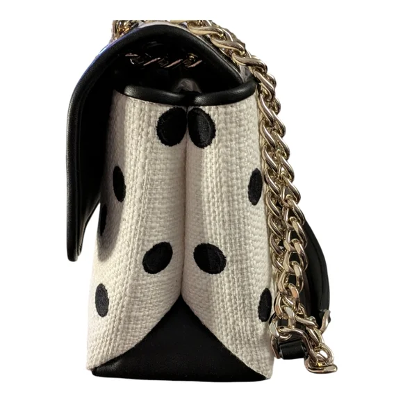 NWT still in bag Kate Spade Natalia Medium Flap Shoulder purse Polka Dot - Picture 8 of 10